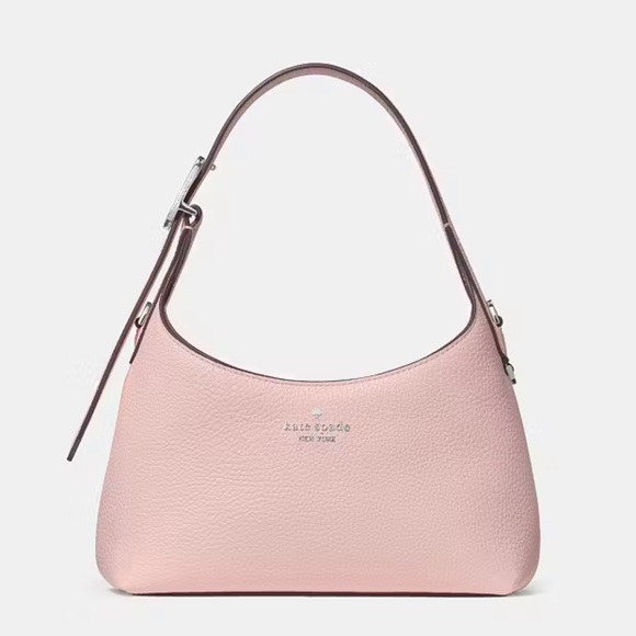♠️Kate Spade 454 Pebbled Leather Mini Shoulder Crossbody Bag Tutu Pink NEW NWT